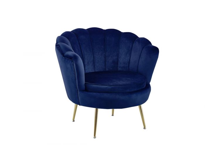 Fotel LC-032-1 niebieski